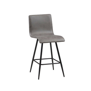 Swivel Counter Stool - Gray by Couch.com