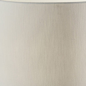 Black Wood Circular Block Table Lamp