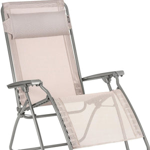 27" Gray Steel Outdoor Zero Gravity Chair