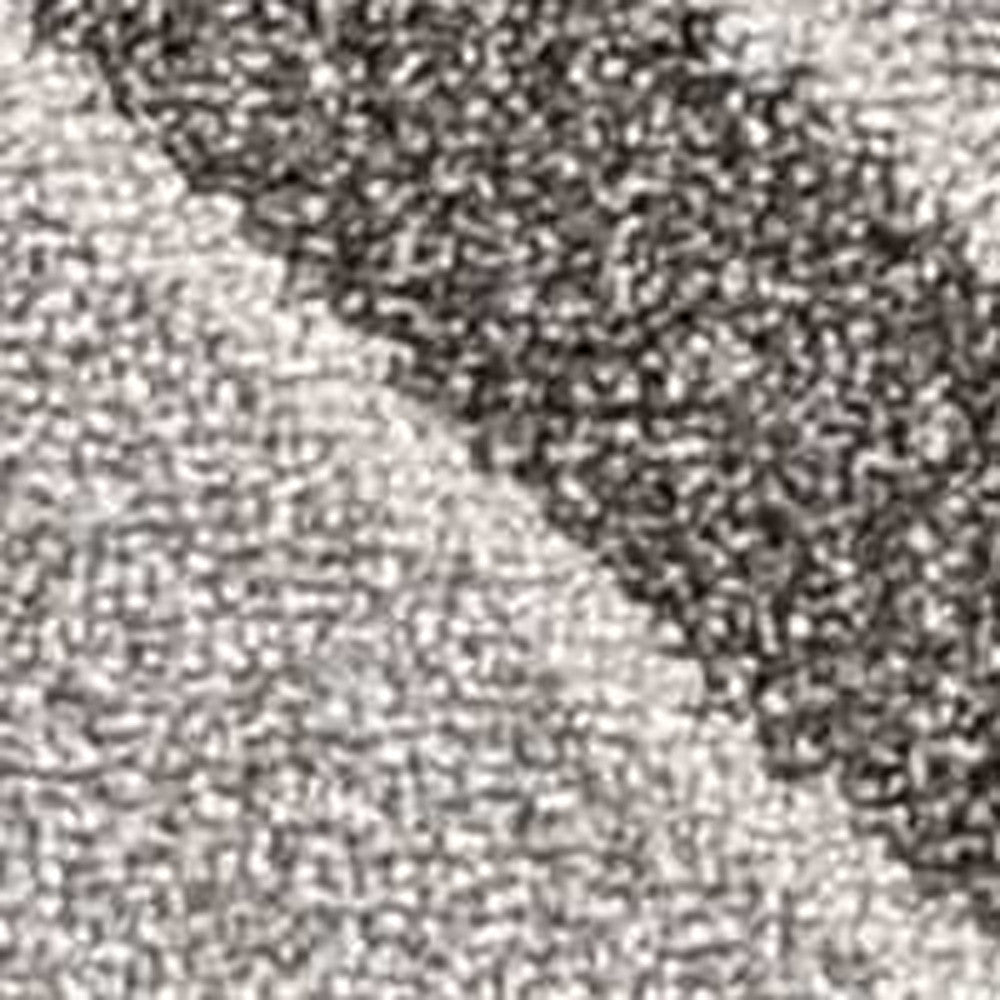 2' X 4' Green And Ivory Geometric Indoor Outdoor Area Rug