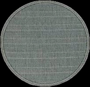 5' X 8' Teal Blue Southwestern Indoor Outdoor Area Rug