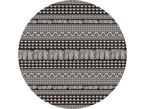3' X 4' Charcoal Southwestern Indoor Outdoor Area Rug