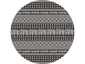 3' X 4' Charcoal Southwestern Indoor Outdoor Area Rug