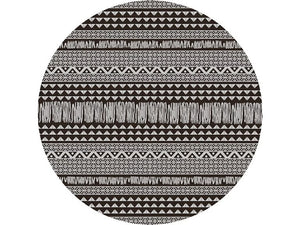 3' X 4' Charcoal Southwestern Indoor Outdoor Area Rug