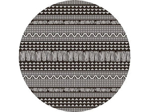 3' X 4' Charcoal Southwestern Indoor Outdoor Area Rug