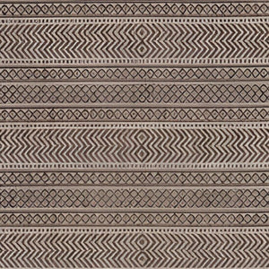 3' X 4' Brown Geometric Indoor Outdoor Area Rug