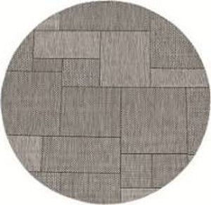 3' X 4' Gray Southwestern Indoor Outdoor Area Rug
