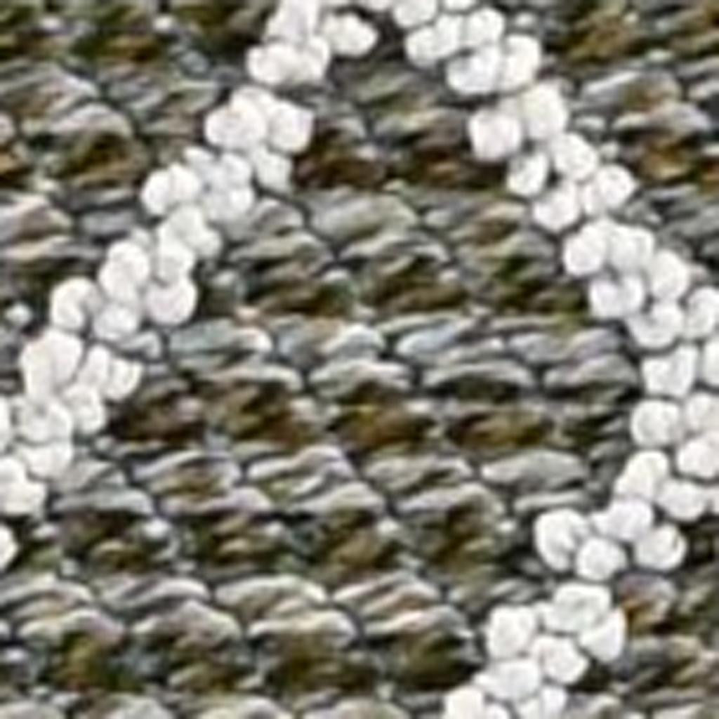 4' X 6' Gray Southwestern Indoor Outdoor Area Rug