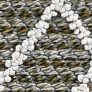 4' X 6' Gray Southwestern Indoor Outdoor Area Rug