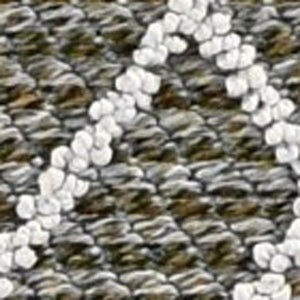 4' X 6' Gray Southwestern Indoor Outdoor Area Rug