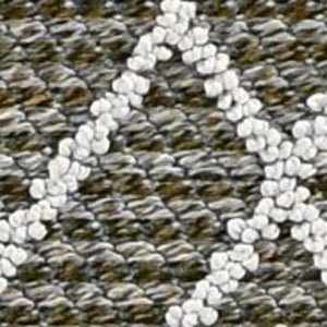 4' X 6' Gray Southwestern Indoor Outdoor Area Rug