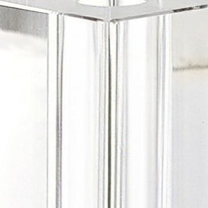 7" Clear Bud Lead Free Crystal Table Vase