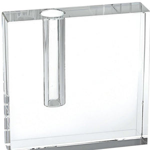 5" Clear Lead Free Crystal Bud Vase