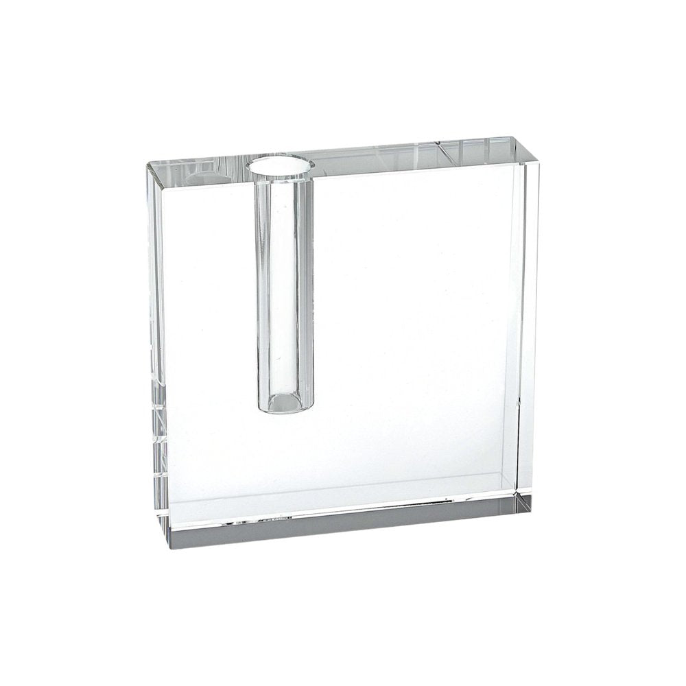 5" Clear Lead Free Crystal Bud Vase