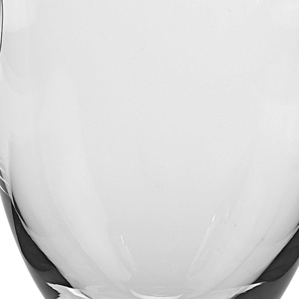 14" Clear Cylinder Lead Free Crystal Table Vase