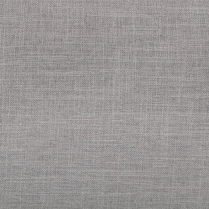 38" Gray and Brown Linen Arm Chair