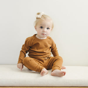 Organic Cotton Ribbed 2pc Set *0-3m left