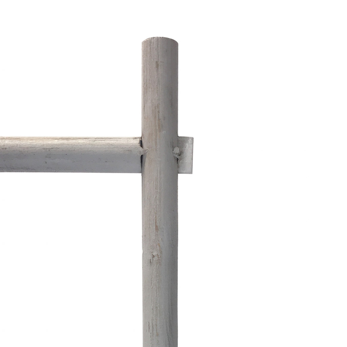59" X 18" White Wood Hanging Dimensional Sculpture