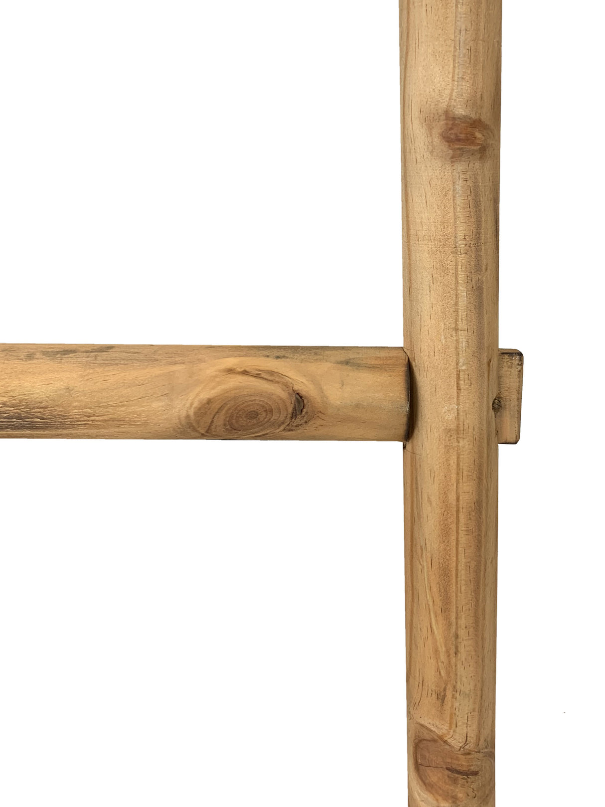 59" X 18" White Wood Hanging Dimensional Sculpture