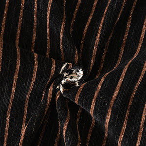 Chenille Camellia Floral Sofa Throw Cover Couch Blanket with Striped Jacquard