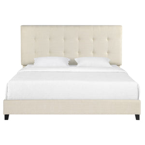 Tufted Upholstered Platform Bed by Couch.com
