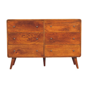Large Curved Chest - Chestnut by Couch.com