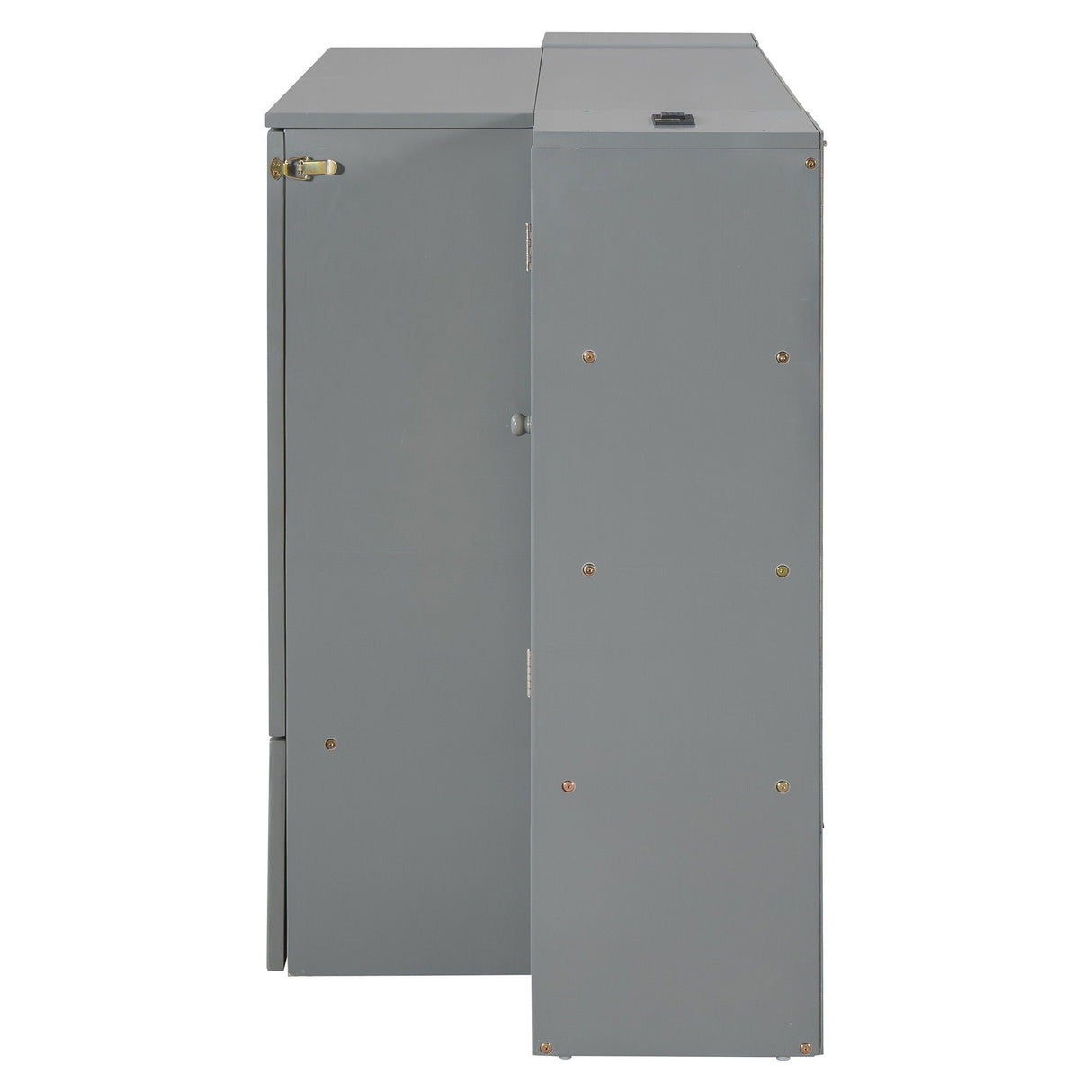 Murphy Wall Bed With Drawer And Rattan Decoration by Couch.com