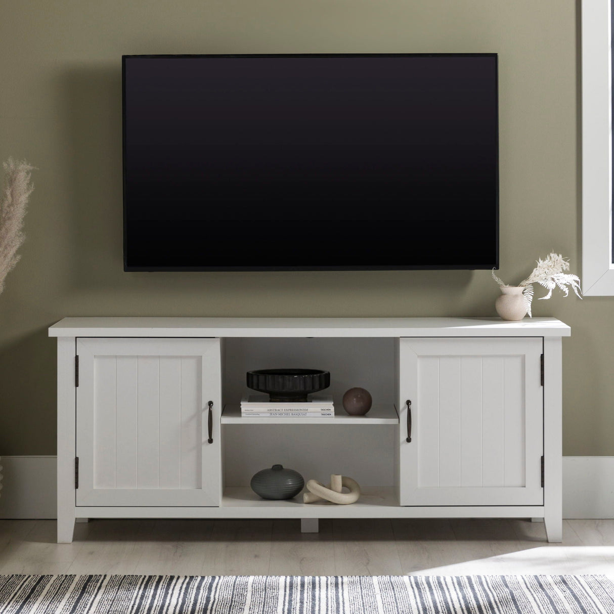 Classic Grooved Door TV Stand For Tvs Up To 65" by Couch.com