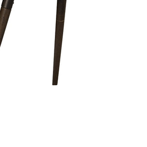 72" Dark Brown Solid Wood Dining Table