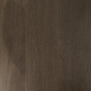 72" Dark Brown Solid Wood Dining Table