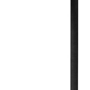 27" Black And White Marble Round End Table