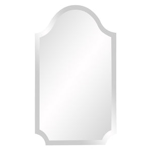 27" Clear Abstract Unframed Accent Mirror