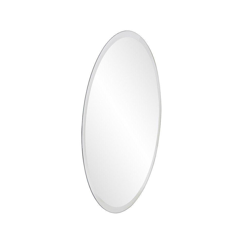 12" Clear Round Unframed Accent Mirror