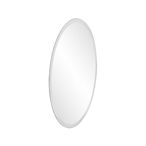 12" Clear Round Unframed Accent Mirror
