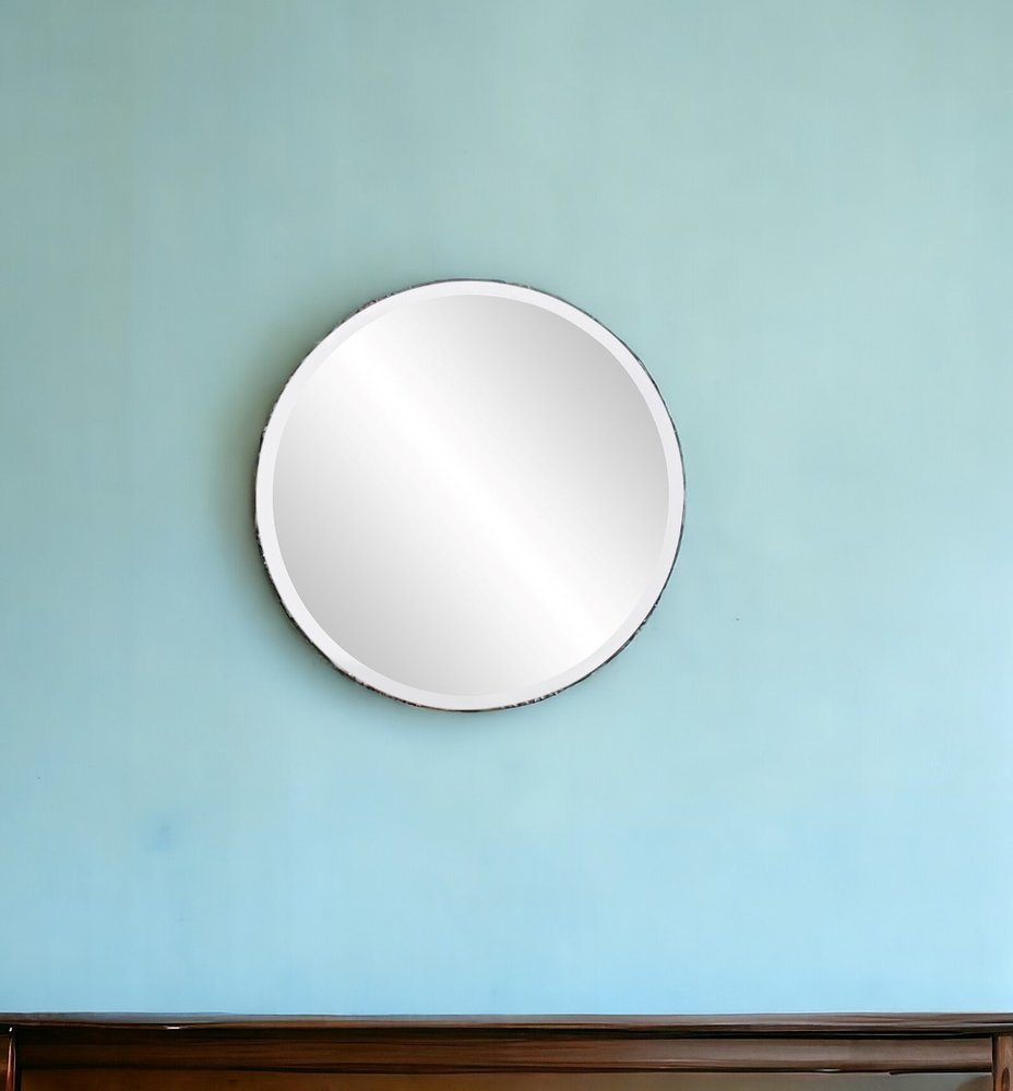 12" Clear Round Unframed Accent Mirror