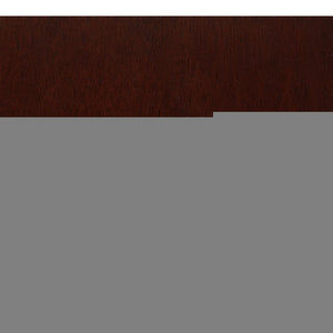 Merlot Solid Wood Queen Bed Frame With Eight Drawers