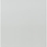 71" Clear And White and Gray Glass And Stainless Steel Pedestal Base Dining Table