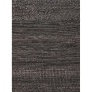 63" Clear Gray and White Glass And Metal Double Pedestal Base Dining Table