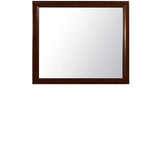 35" Merlot Framed Accent Mirror