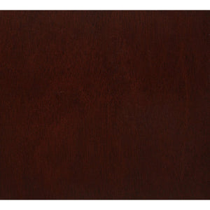 25" Merlot Wood Three Drawer Nightstand