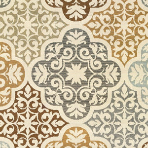 8' X 13' Gray And Ivory Moroccan Indoor Outdoor Area Rug