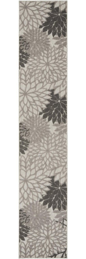 6' Gray Indoor Outdoor Area Rug