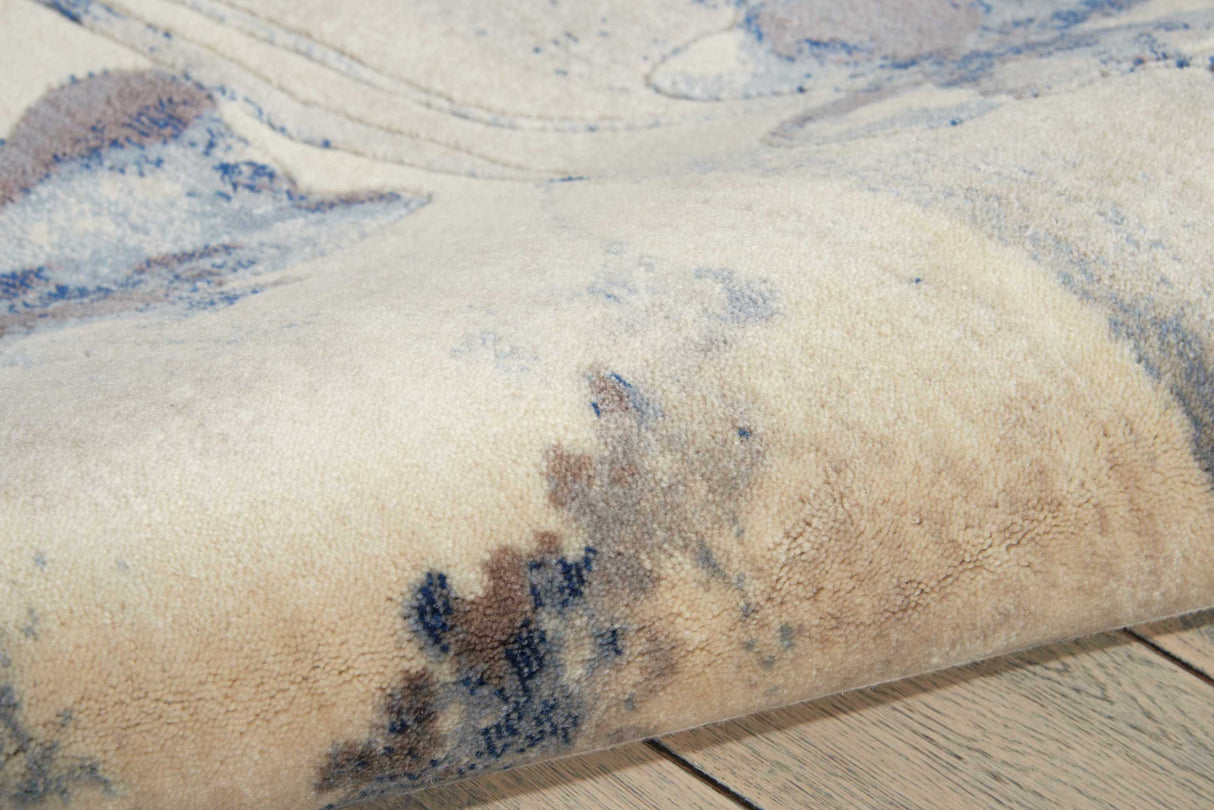 3' X 4' Green Damask Indoor Outdoor Area Rug