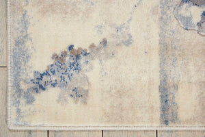 3' X 4' Green Damask Indoor Outdoor Area Rug