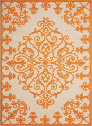 3' X 4' Green Damask Indoor Outdoor Area Rug