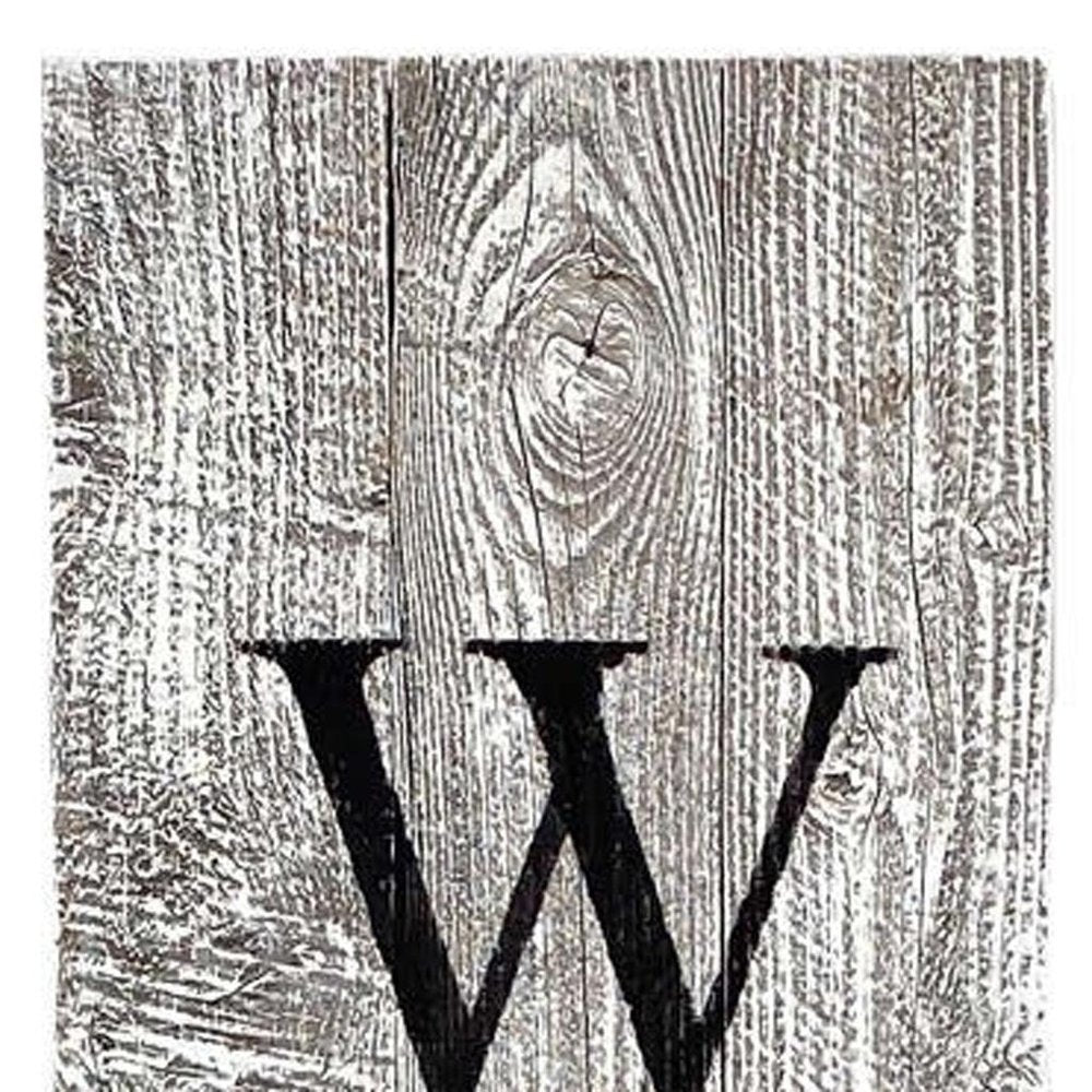 Rustic White Wash Front Porch Welcome Sign