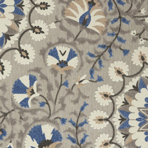 3' X 4' Blue And Gray Indoor Outdoor Area Rug