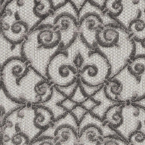 6' Gray Indoor Outdoor Area Rug