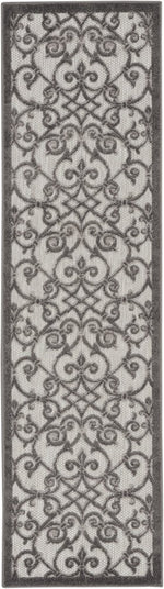 6' Gray Indoor Outdoor Area Rug