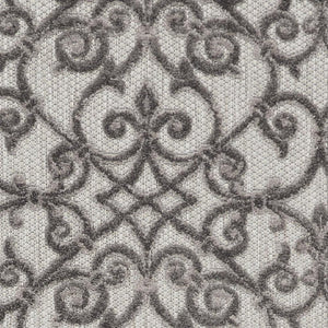 6' Gray Indoor Outdoor Area Rug